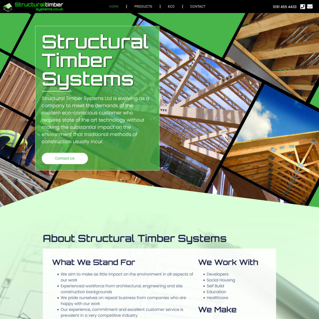 Structural Timber Systems Website